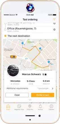 addicor cab booking app